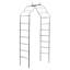 Leclair 120cm W x 48cm D Steel Arbour in Black