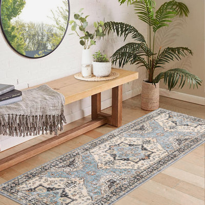 Barni Area Rug with Non-Slip Backing