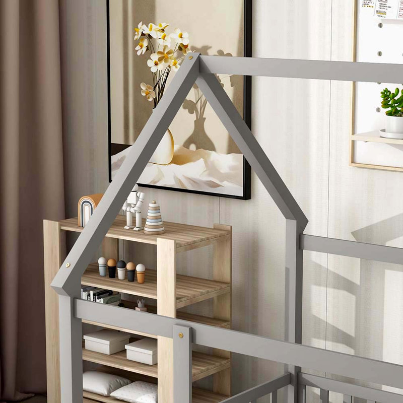 Lits Venora House, Double, gris