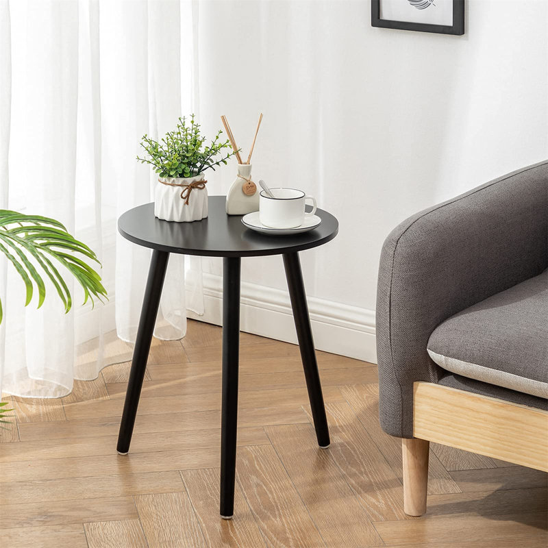 Ensemble de tables de bout Lanisha, Noir