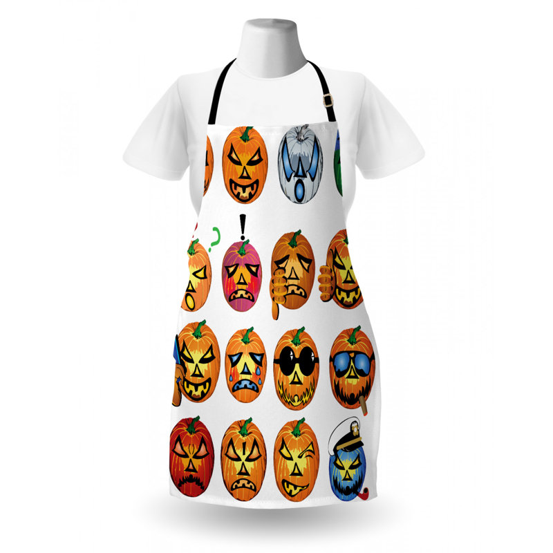 Halloween Bib Apron