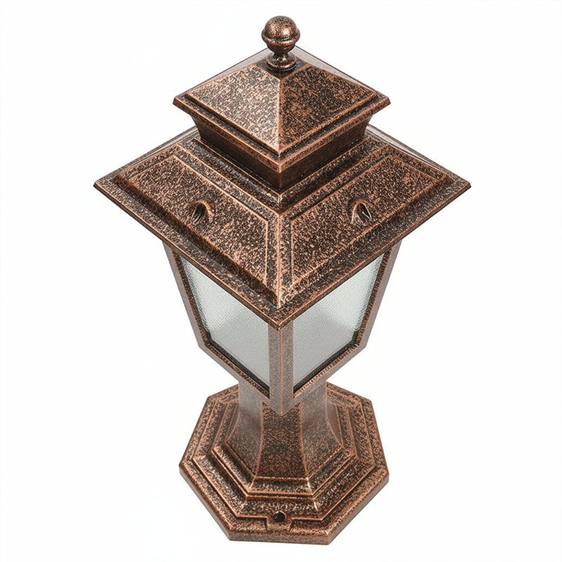 Davenport 1-Light Outdoor Pier Glass Cap Mount Light