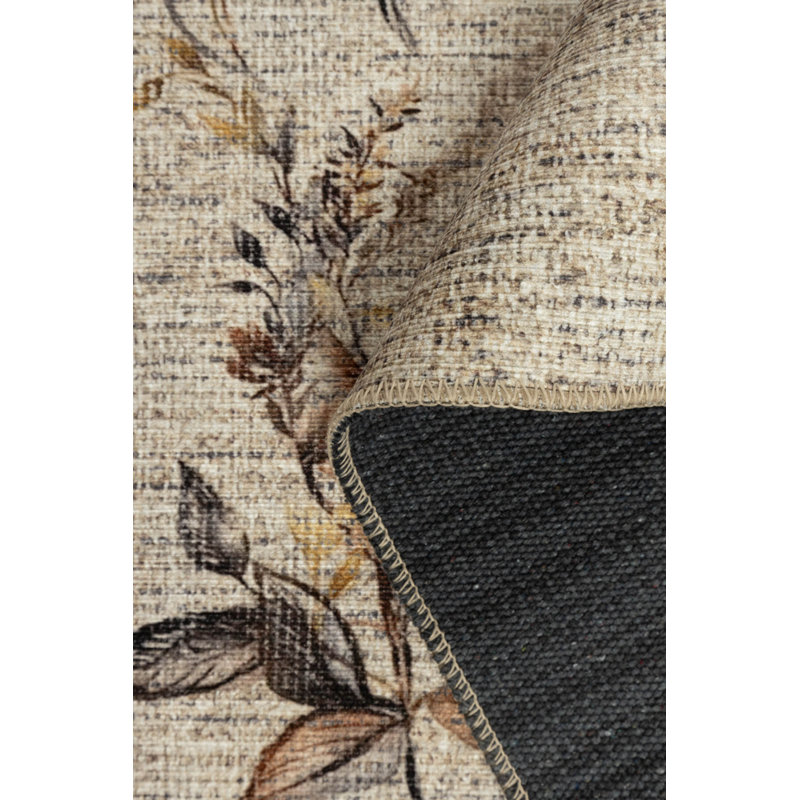 Tapis en chenille moderne Hattiesburg, Rectangle 3 pi 10 po x 5 pi 3 po