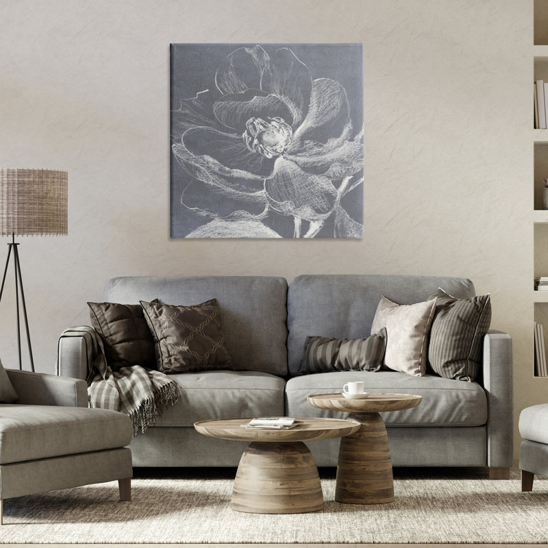 Art mural sur toile Magnolia, H 30 po x l 30 po