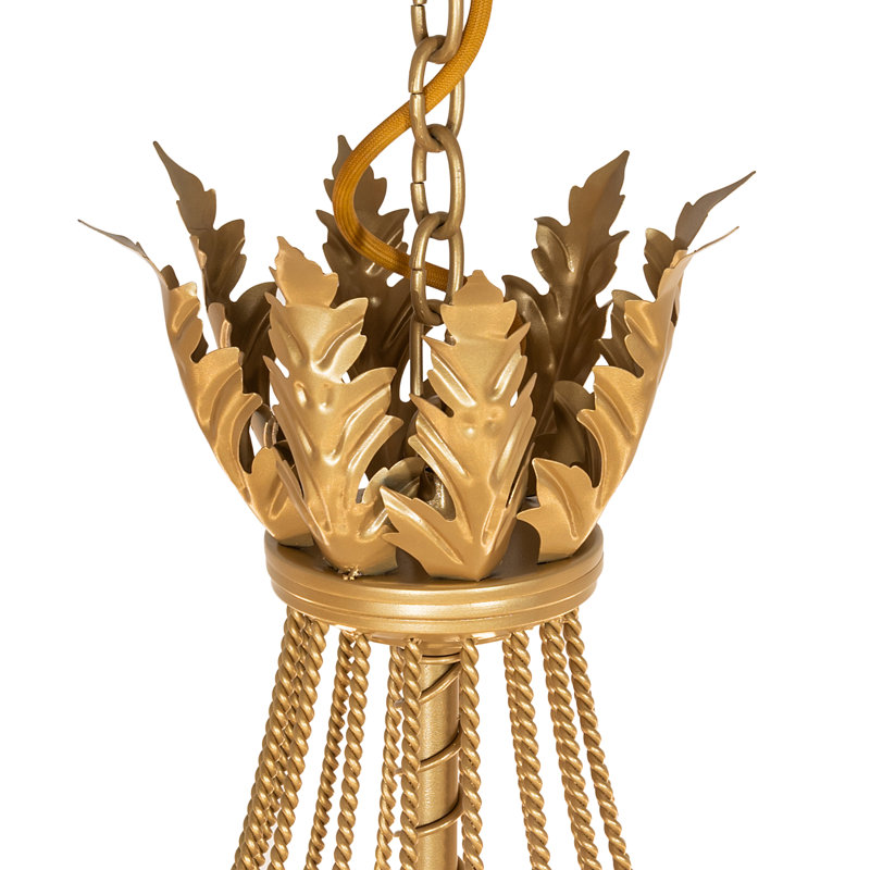 56" Wide Amaury 16 Light Chandelier, 54" H x 56" W x 56" D, Goldtastic, 16