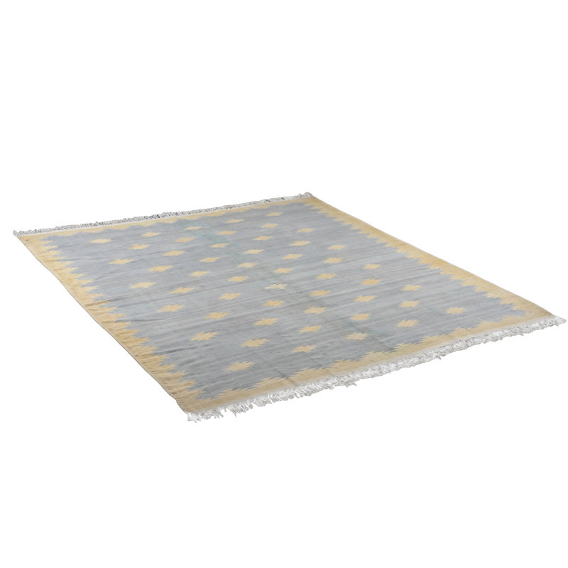 Dhurrie Hand Woven Wool Area Rug