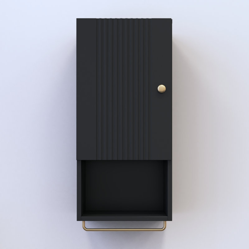Borneo 03 Bookcase, Black