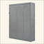 Lit escamotable mural avec tablettes Murphy