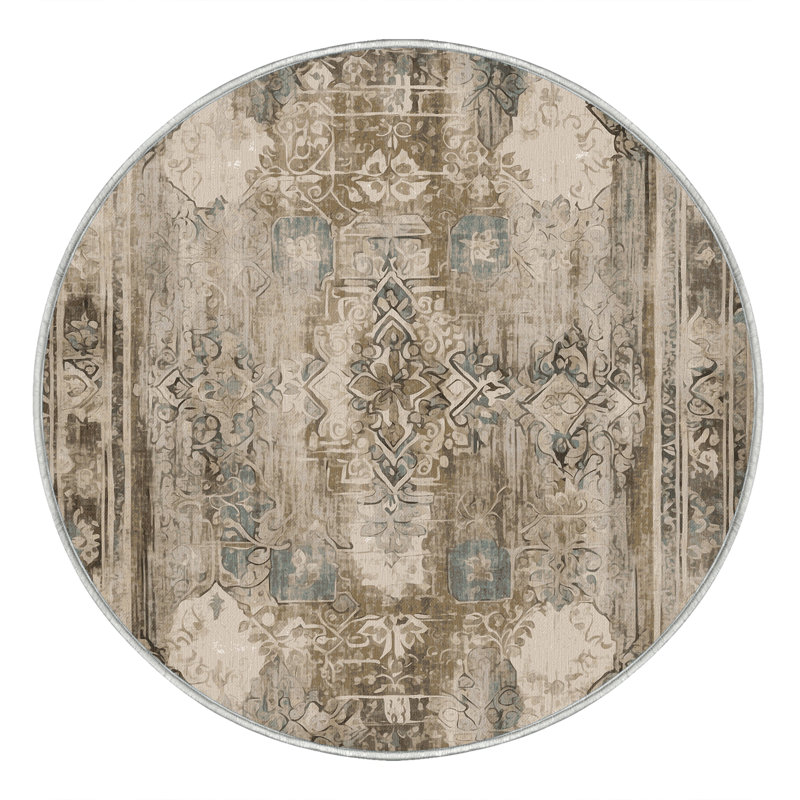 Tapis classique Revival, Rond 5 pi