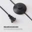 Lampe sur pied en fer et PE-118317092-118317091