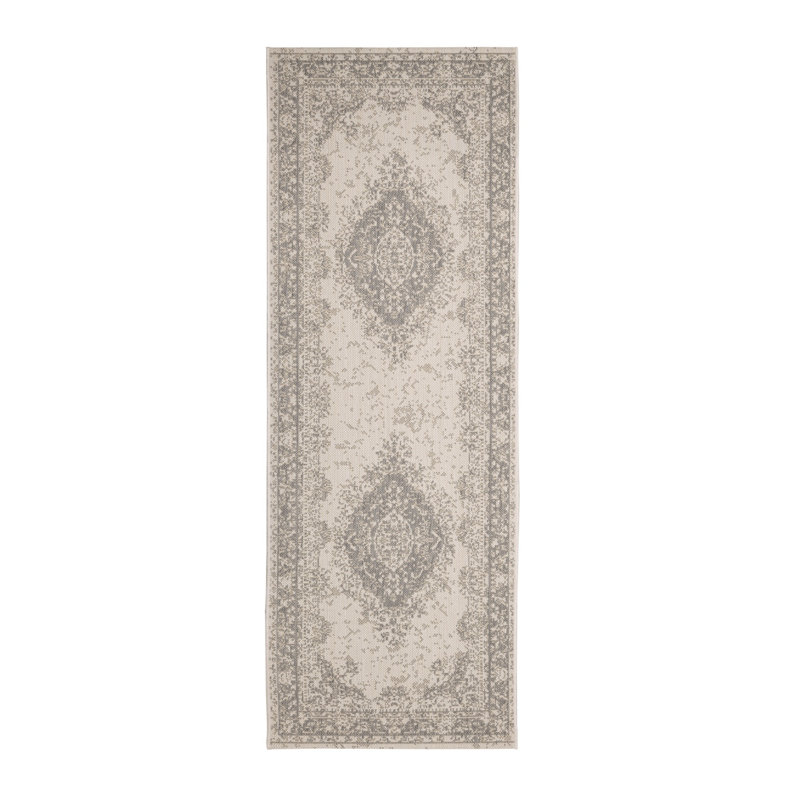 COUNTY MEDALLION NATURAL 120/170cm, Runner 67 x 200 cm