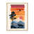 Brown Floater Framed Canvas