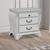 Cambria Hills Wood 3-Drawer Nightstand