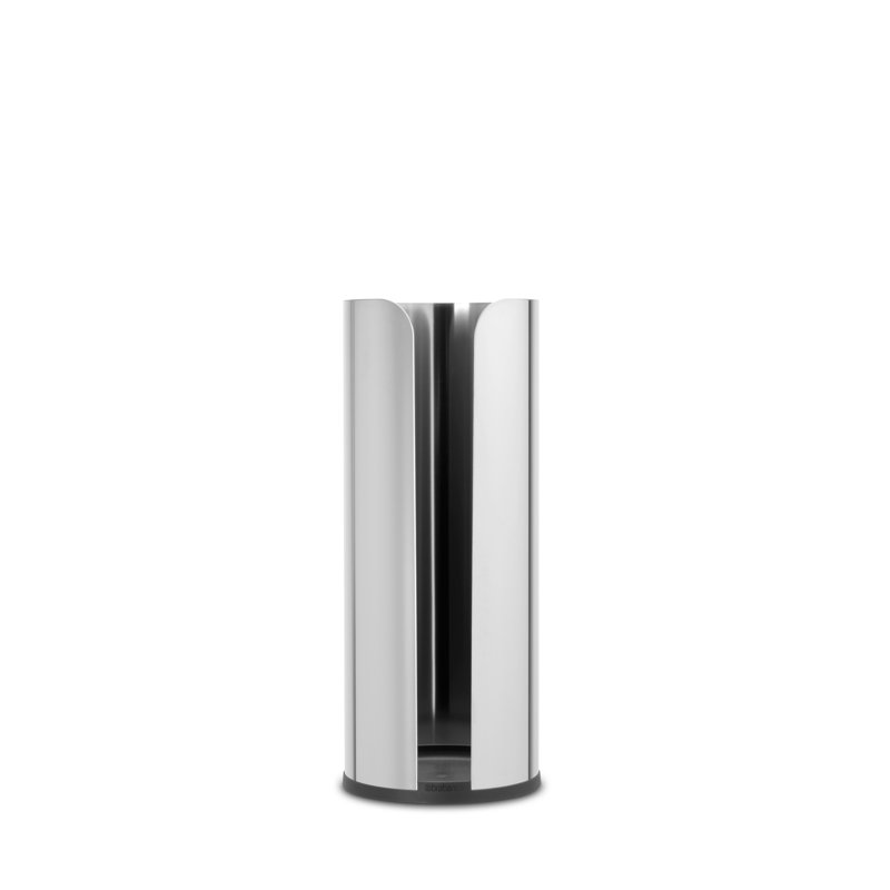 Brabantia Renew Toilet Roll Dispenser, Brilliant Steel