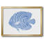 «Blue and White Tropical Fish II», reproduction sur toile encadrée-699381029-699381034