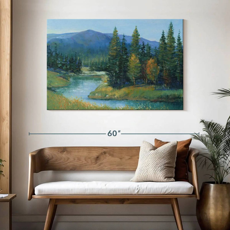 Alvord Trout Stream II, 32" H x 48" W