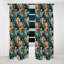 Motif cachemire désert - motif floral - rideau occultant - 1 panneau-107547609