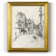 "Vintage S Croquis CV III" sur papier