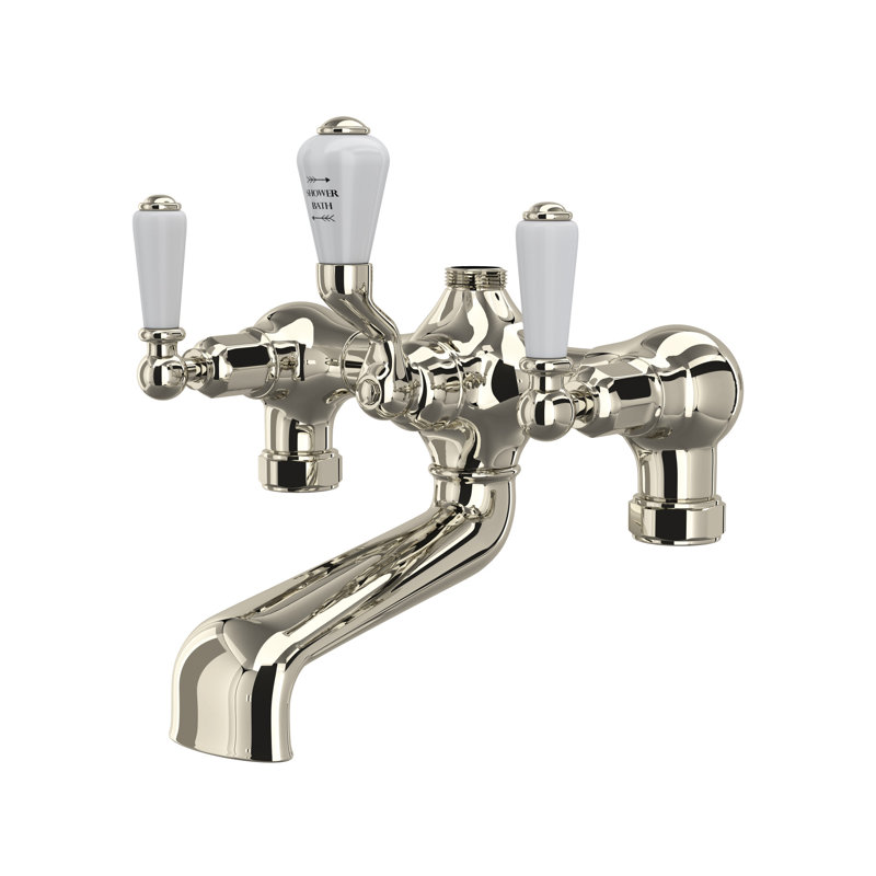Edwardian™ Exposed Tub/Shower Mixer Valve, Polished Nickel