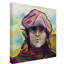 « john lennon hat », reproduction sur toile tendue-30355489