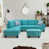 Green Linen Blend