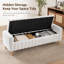 Banc de rangement rembourré 63 po-1687666320-1687666322