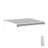 ALEKO Motorized Retractable Outdoor Awning with White Frame-63871967-111027055