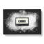 Retro Style Cassette Tape - Wrapped Canvas-56647888