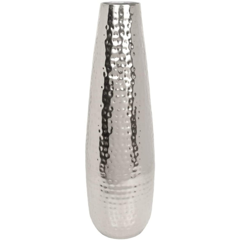 Vase de table en acier inoxydable 16,5 po Oboyle
