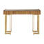 Ezekiel 124cm Glass Top Console Table