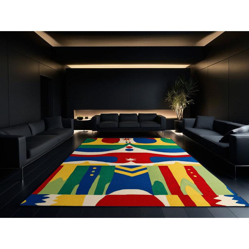 Spunky Beam Rug, Rectangle 2' x 3'