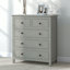 Commode 5 tiroirs en bois massif-2091169704