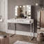Begie Dressing Table with Mirror-195217940