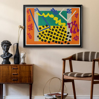 The Snail (L'Escargot)-Henri Matisse-Framed Gallery Wrapped Canvas-1953