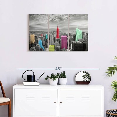 " Manhattan Pop " 3 - Pieces