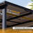 16 Ft. W X 12 Ft. Dmetal Pergola With Canopy