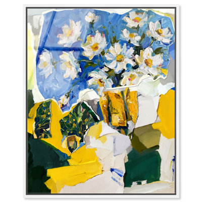 Sunshine And Flowers Print by Oliver Gal