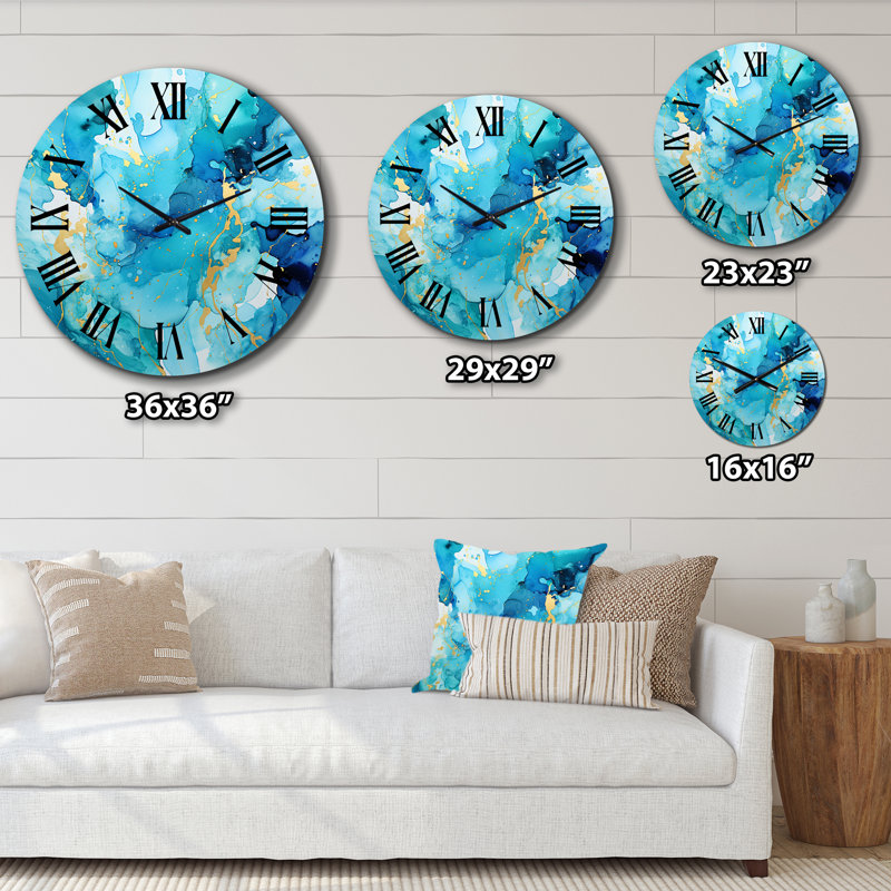 Horloge murale abstraite Love Spirit, Très grand