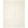 Simi Geometric Area Rug in Ivory