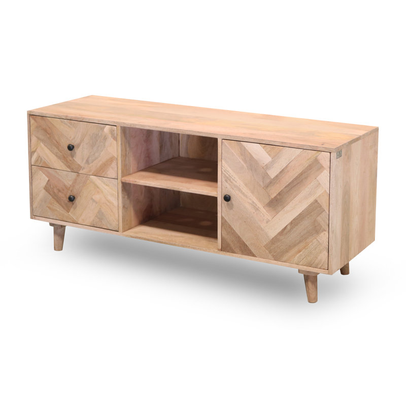 Dorinda Unfinished TV Stand for TVs up to 78"