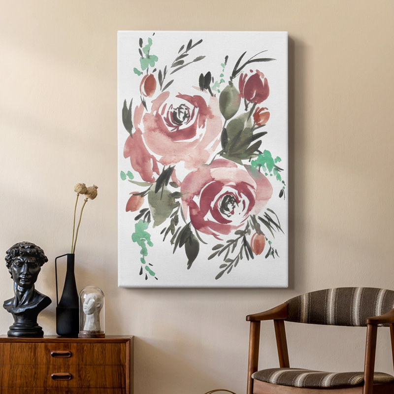 Jolies roses II - galerie Cavas sur mesure