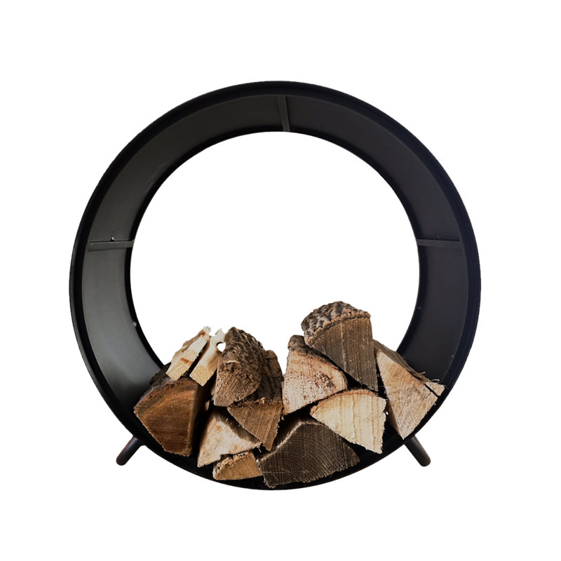 14'' W Aluminum Log Rack