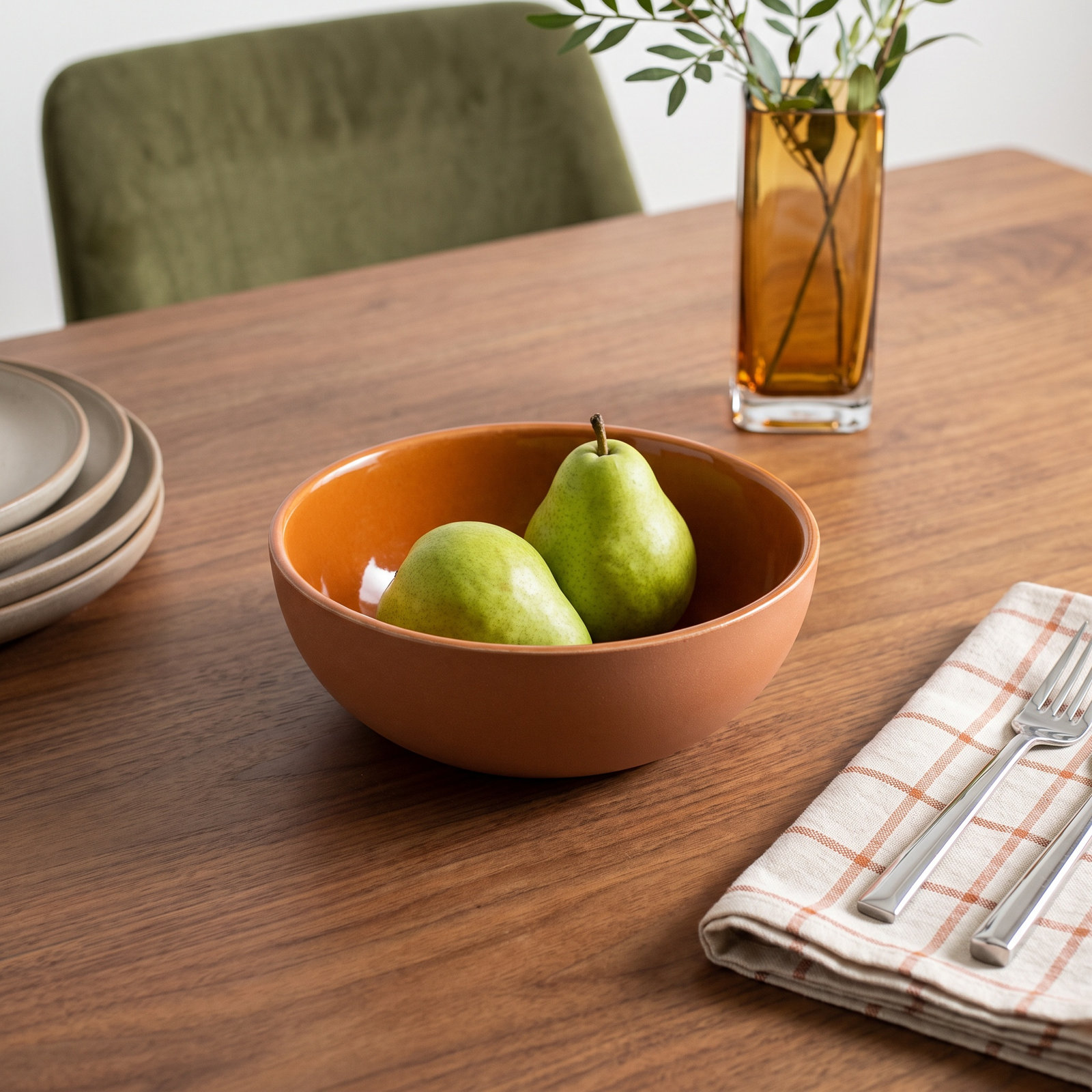 Condiment Server, Terracotta