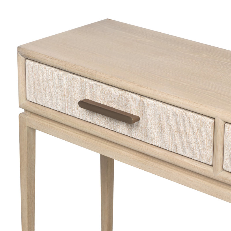 ROSENELL 78'' W Console Table, White