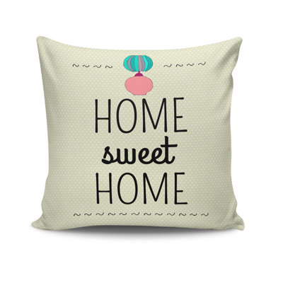 Housse de coussin carré en polyester Emy