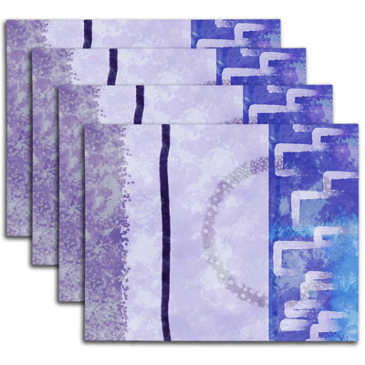 Napperon abstrait en polyester