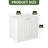 Edrosie Inc 31 Gallon Resin Lockable Deck Box,White-129105491