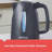 Black Decker 1.7 L Gray Electric Kettle