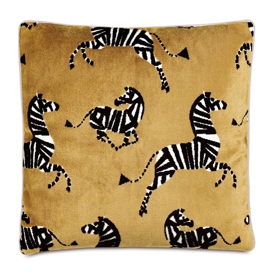 Boutique Tannenbaum Zebra Decorative Pillow Eastern Accents
