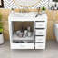 Ensemble de meuble-lavabo 36 po avec lavabo en céramique, 2 portes à fermeture douce et 5 tiroirs-1482688647